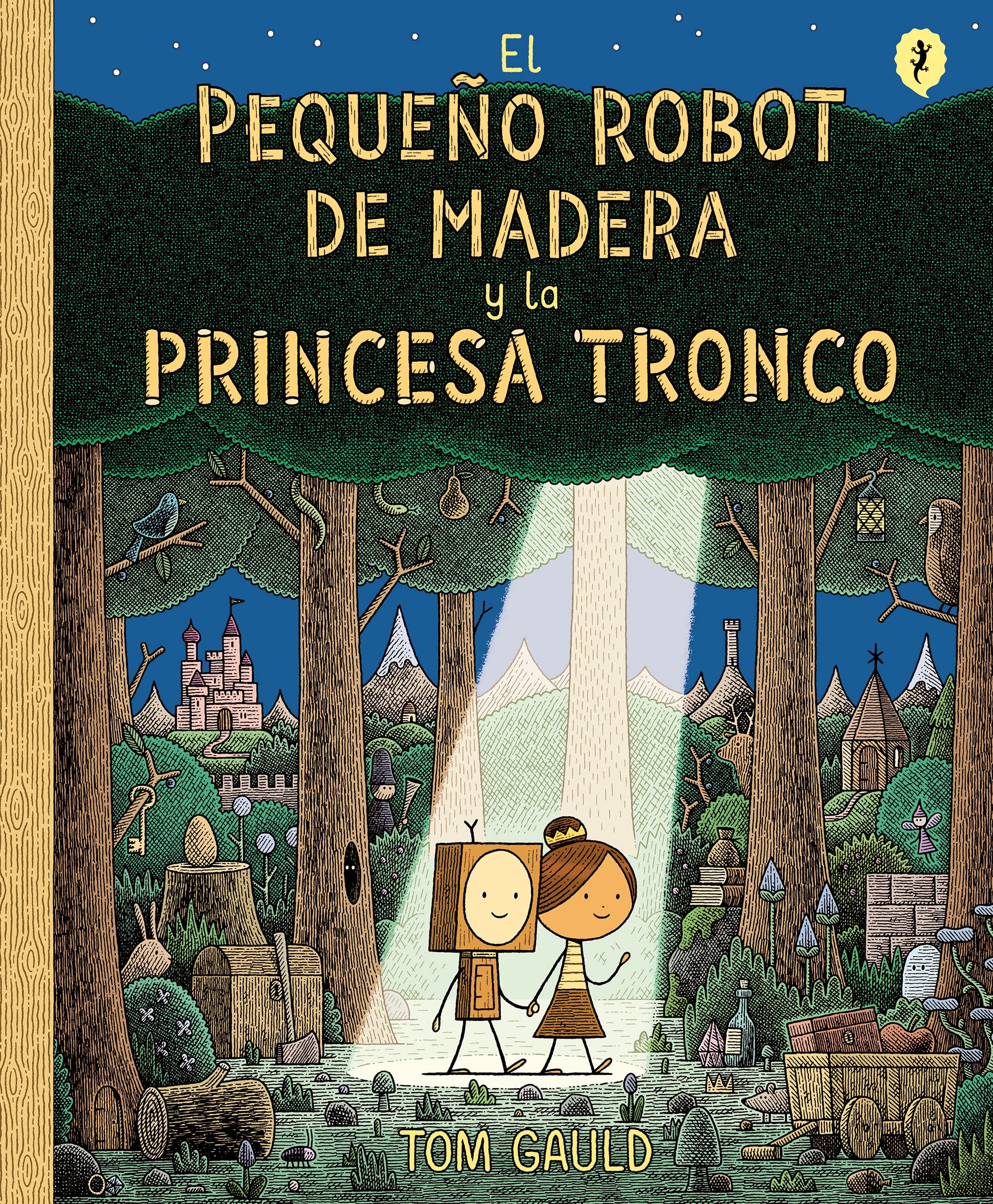 El pequeño robot de madera y la princesa tronco (Salamandra Graphic Kids) Manga