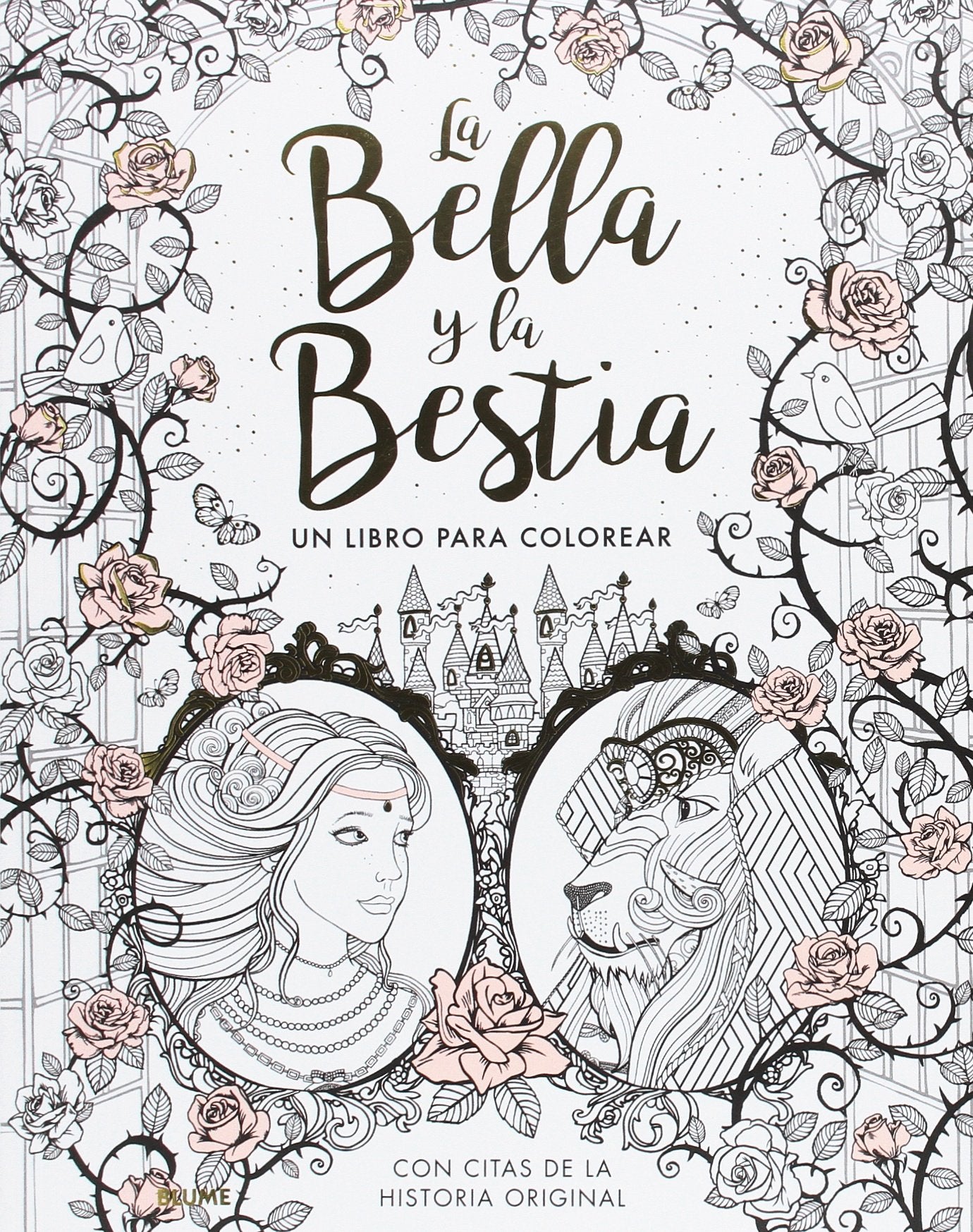 La Bella y la Bestia: Un libro para colorear Hobbies & Crafts