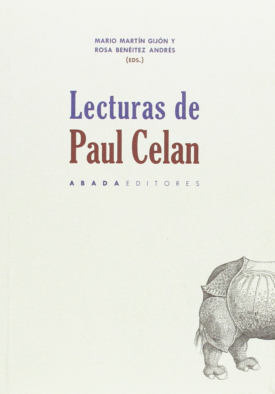 Lecturas de Paul Celan (Lecturas de Teoría Literaria) Contemporary literature