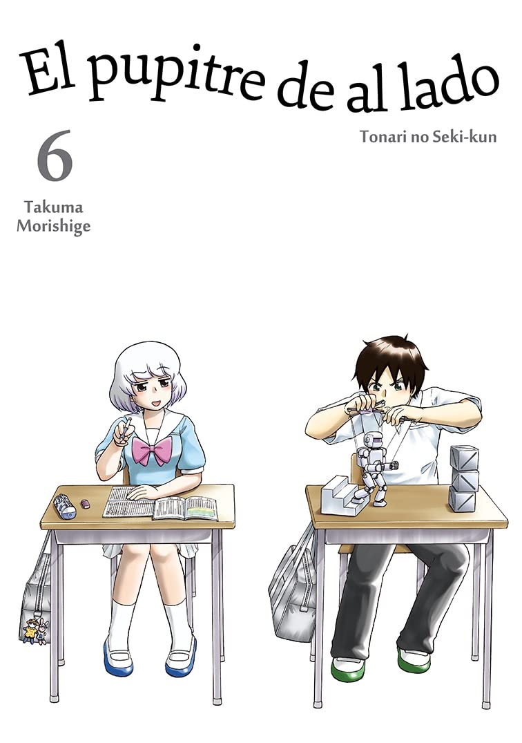 El pupitre de al lado, vol. 06: Tonari no Seki-kun book