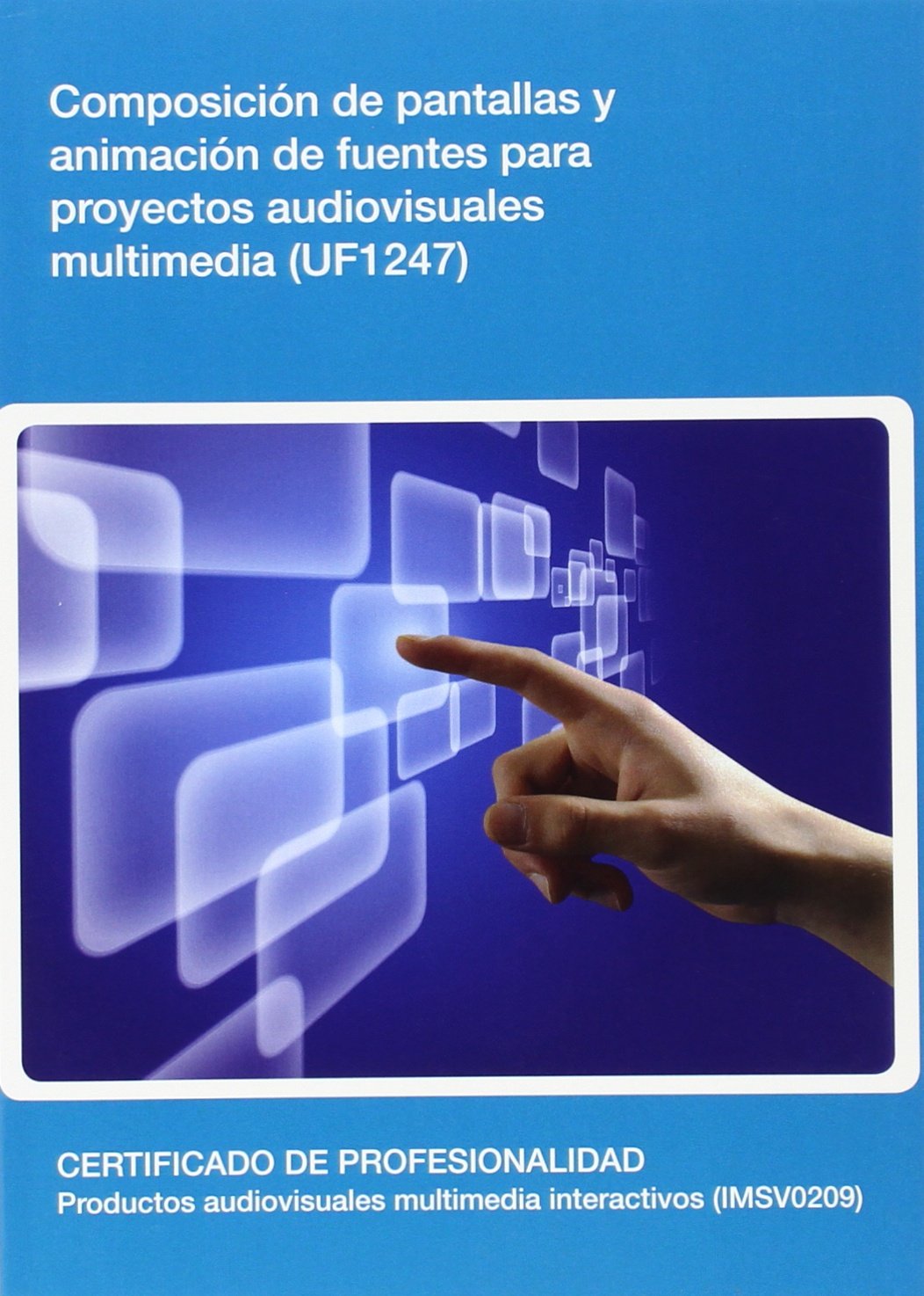 Composición de pantallas y animación de fuentes para proyectos audiovisuales multimedia book