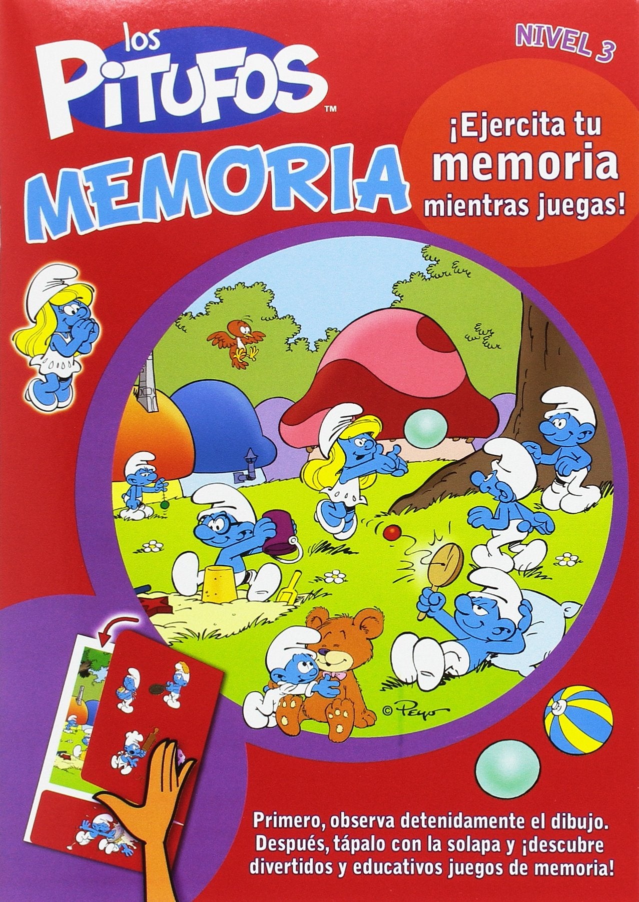 LOS PITUFOS MEMORIA - NIVEL 3 book