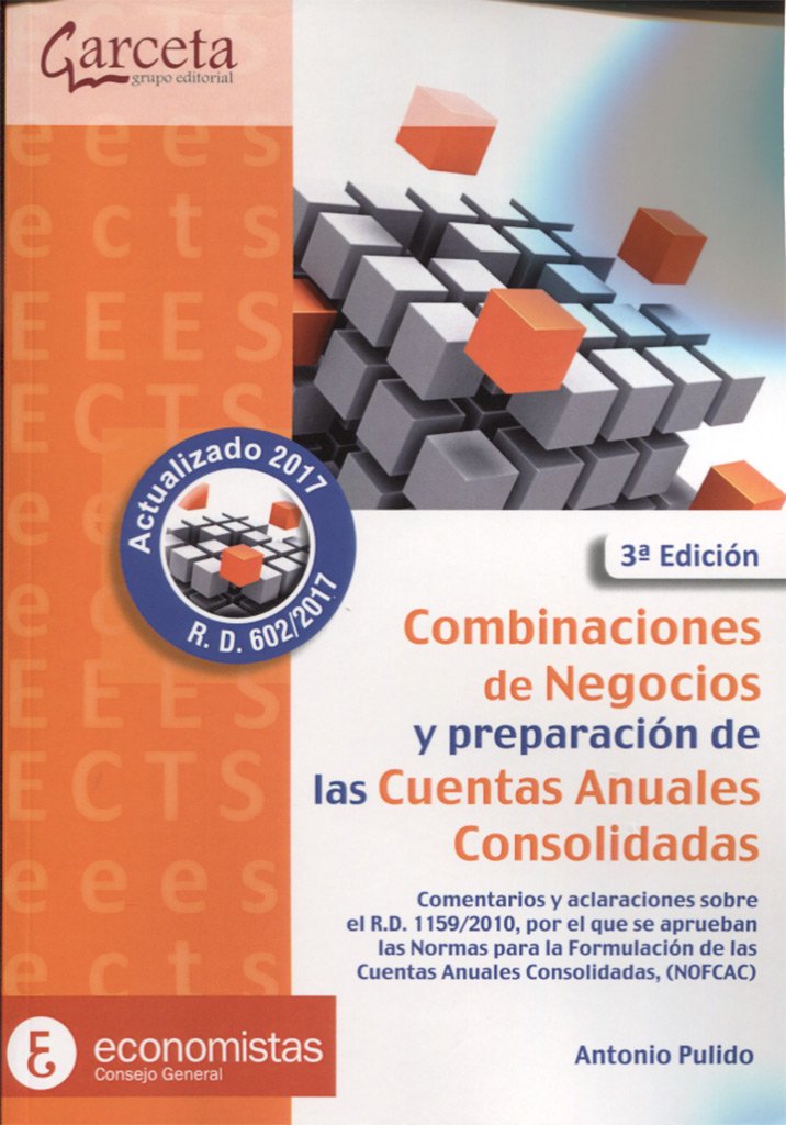 Combinaciones de Negocios 3ª edición book