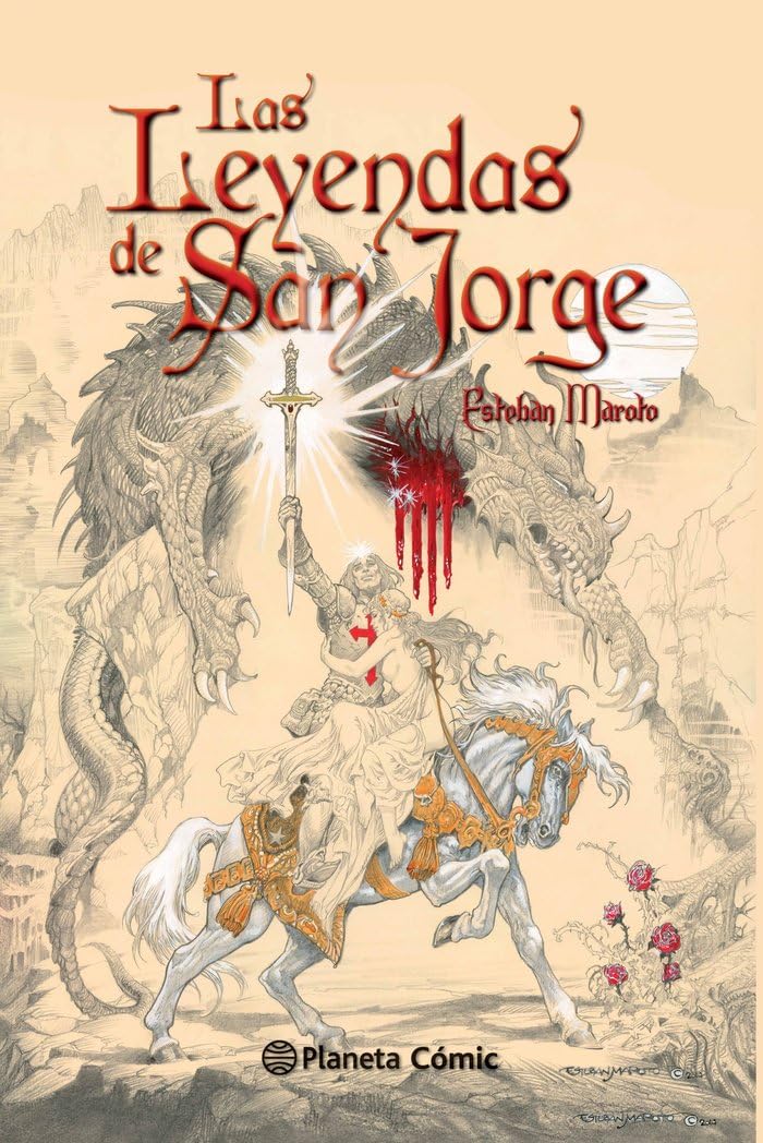 Las leyendas de San Jorge (Biblioteca Esteban Maroto) Manga