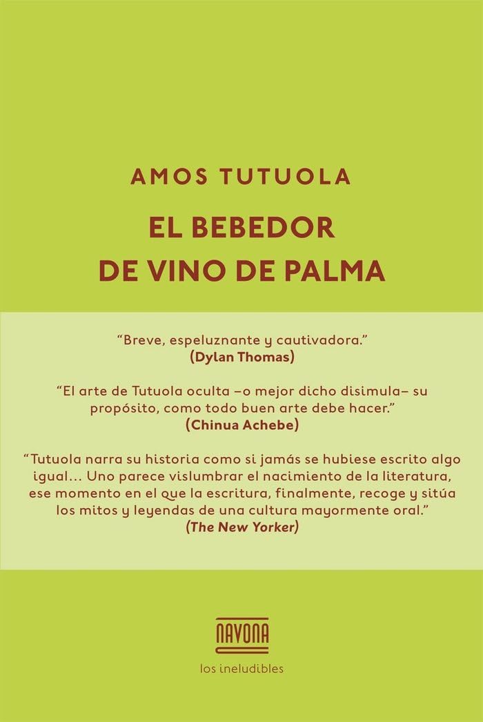 BEBEDOR DE VINO DE PALMA (Los ineludibles) Contemporary literature