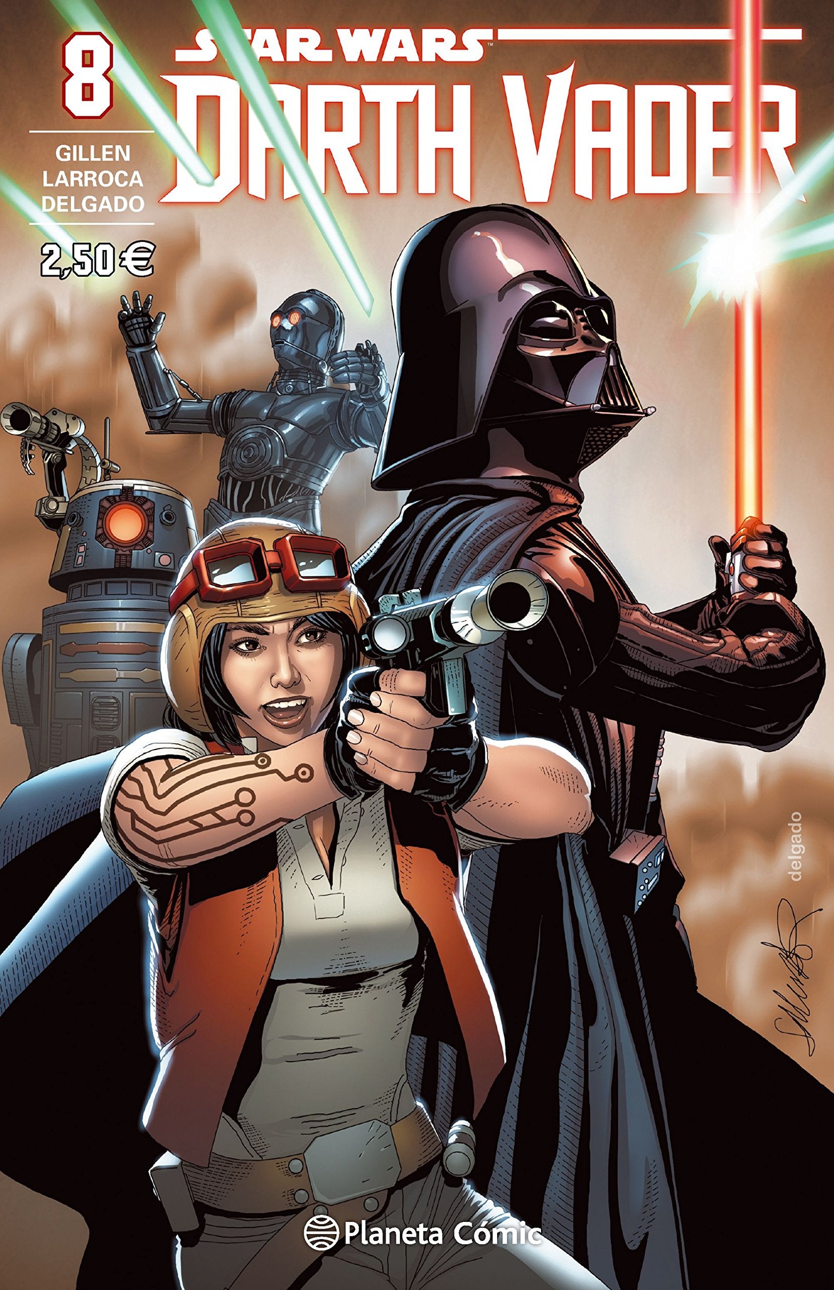 Star Wars Darth Vader nº 08/25 (Star Wars: Cómics Grapa Marvel, Band 8) Manga