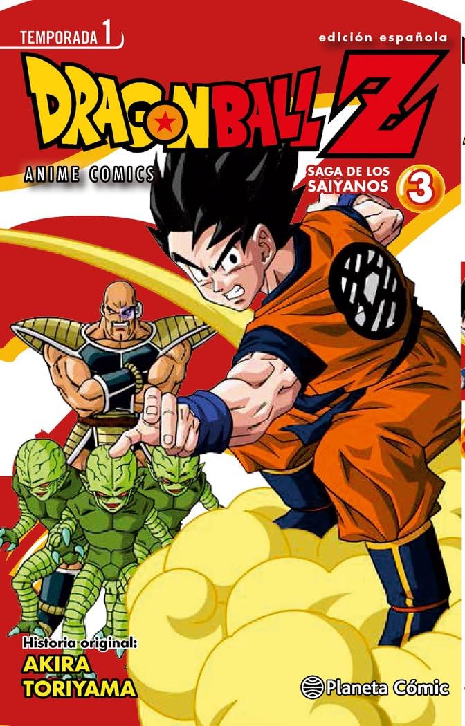 Dragon Ball Z, Anime Series Saiyan 3: Saga de los Saiyanos (Manga Shonen, Band 3) Manga