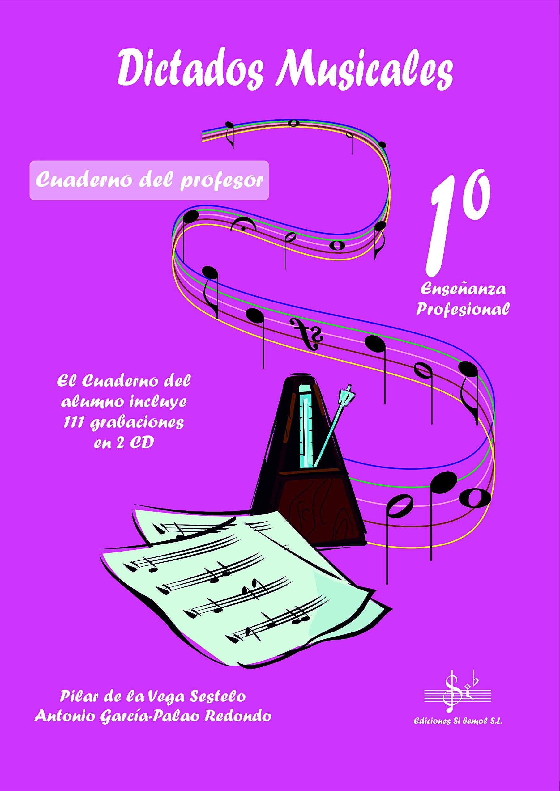 DICTADOS MUSICALES 1º ENSEÑANZA PROFESIONAL: CUADERNO DEL PROFESOR Books