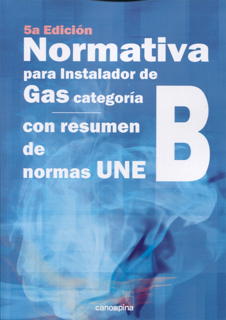 Normativa para instalador de gas categoría B book