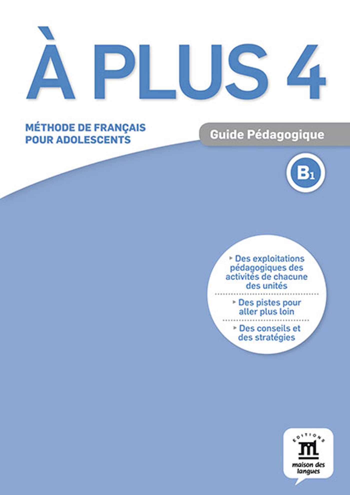 Product Image: À plus ! 4 - Guide pédagogique