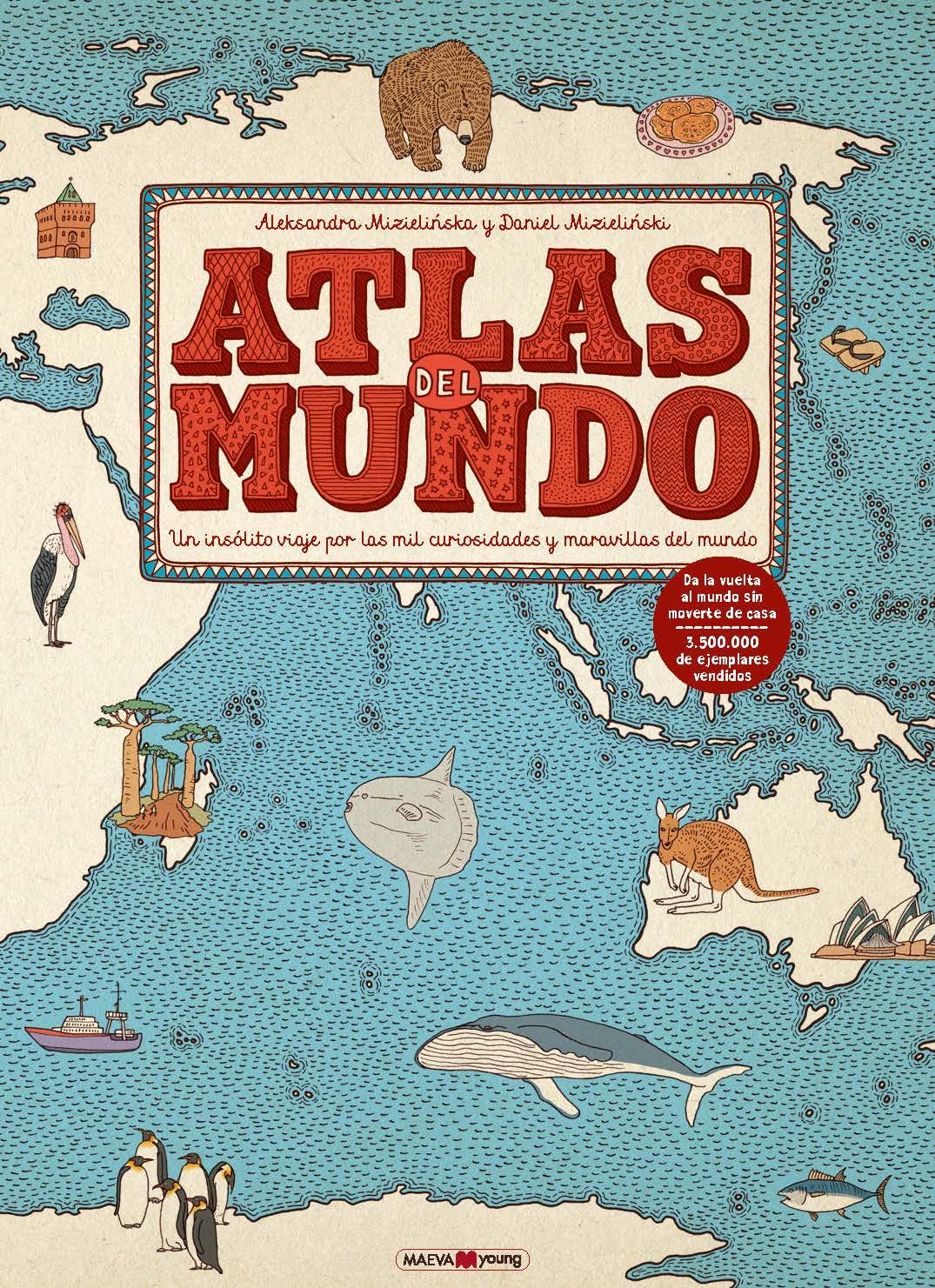 Atlas del mundo : un insólito viaje por las mil curiosidades y maravillas del mundo Comics & Mangas