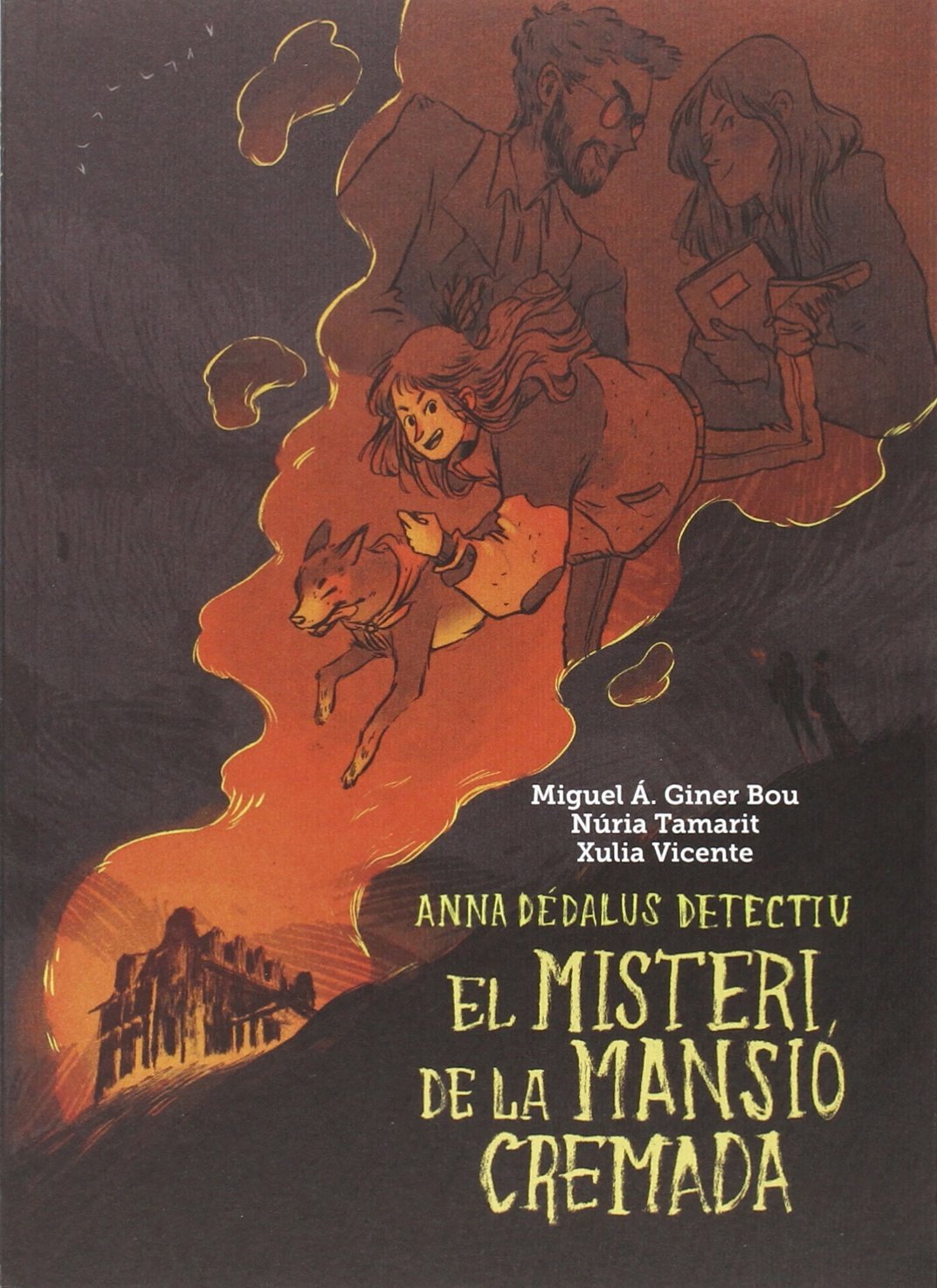 El misteri de la mansió cremada: Anna Dédalus detectiu book