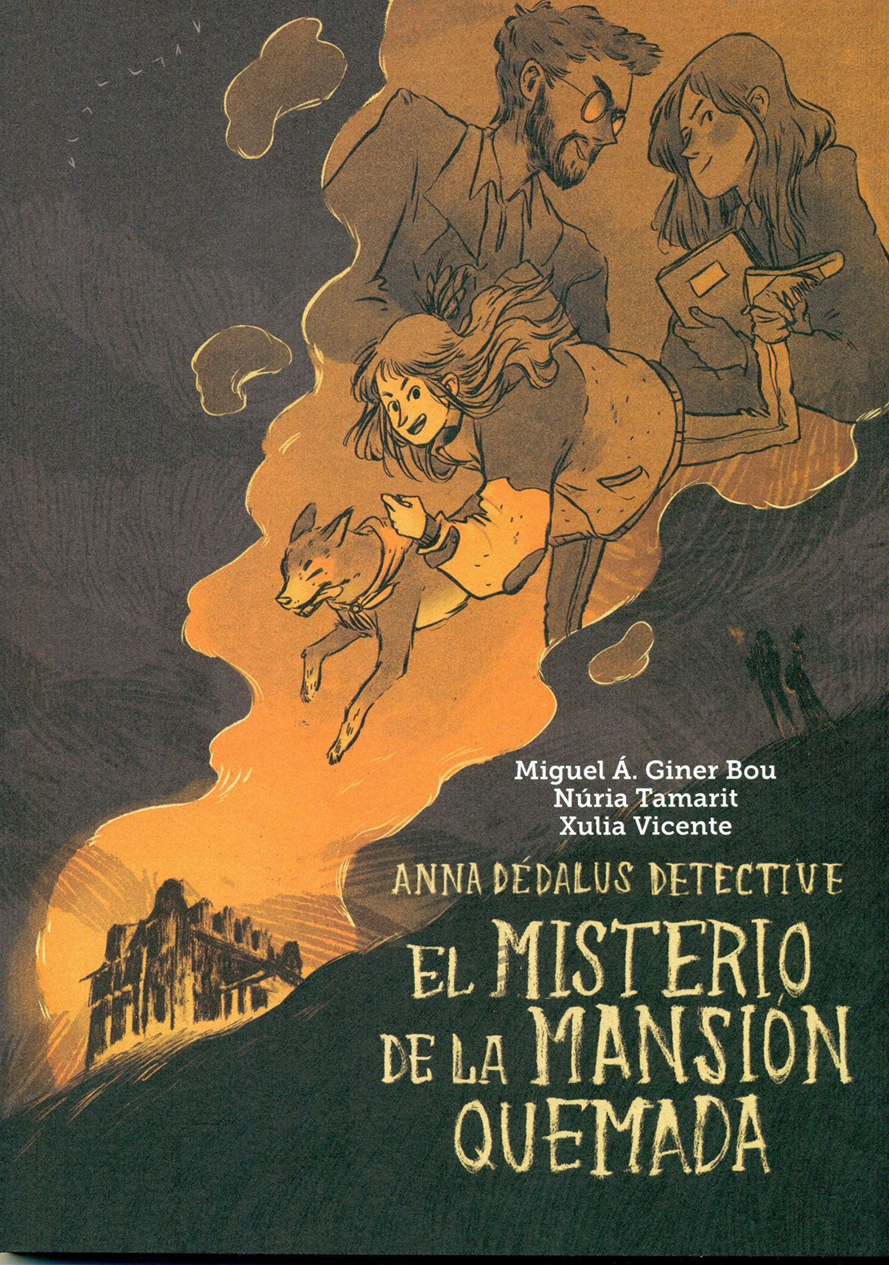 Anna Dédalus detective. El misterio de la mansión quemada (Ariadna, Band 1) Manga
