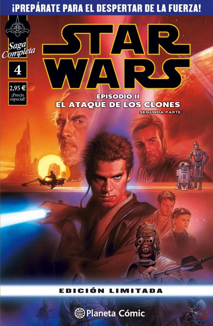 Star Wars Episodio II nº 02/02: El ataque de los clones (Star Wars: Cómics Grapa Marvel) Manga