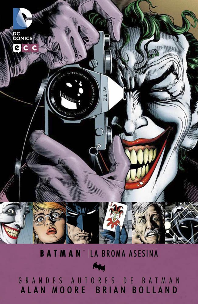 Grandes autores de Batman: La broma asesina Manga