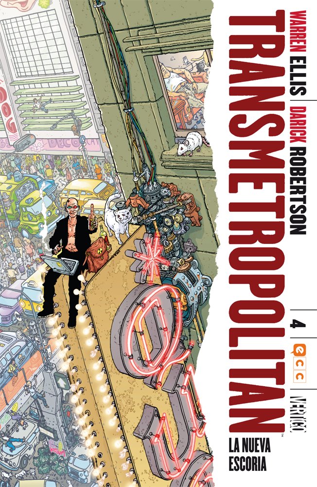 Transmetropolitan 4, La nueva escoria book