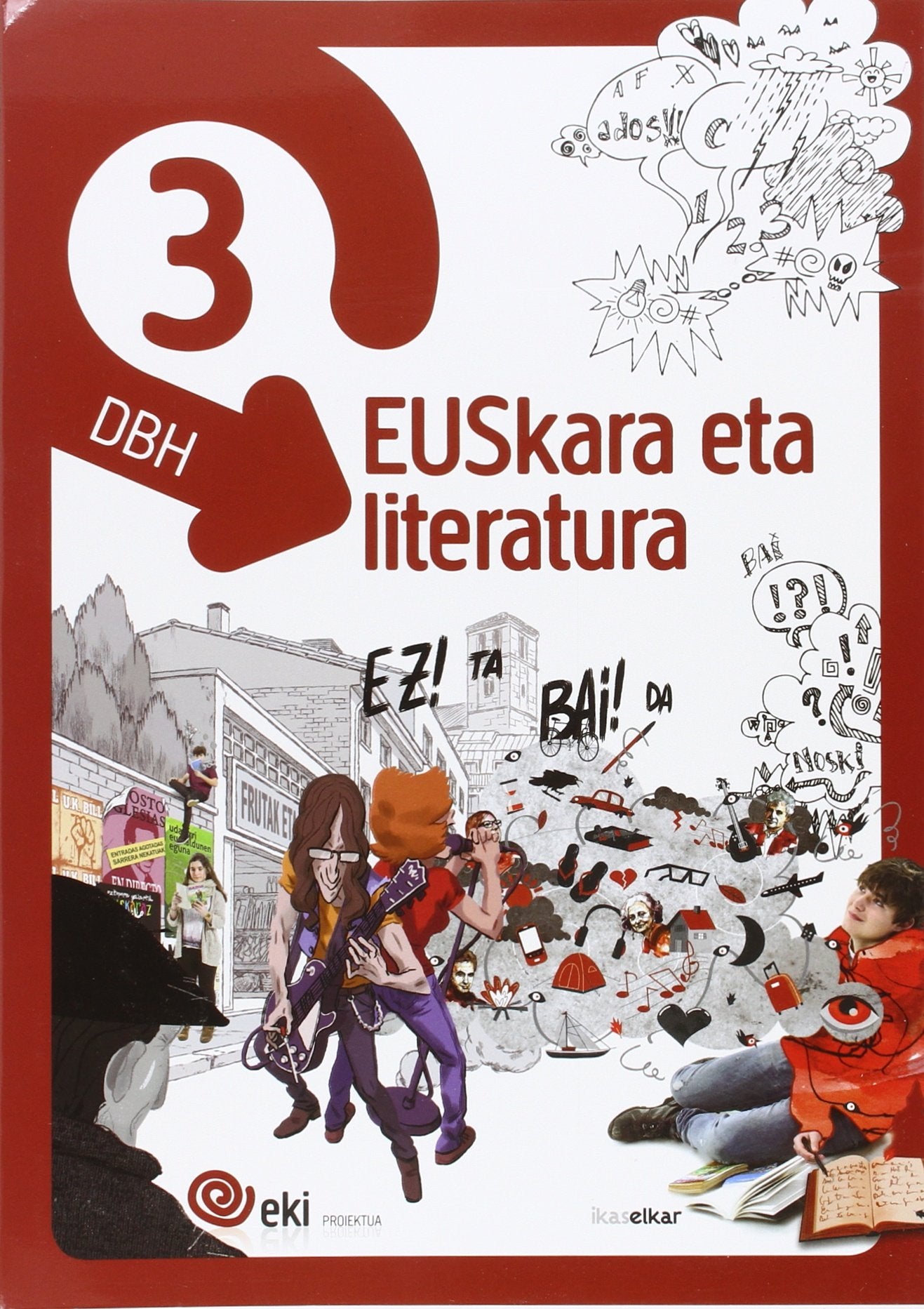 Dbh 3 - eki - euskara eta literatura book