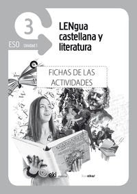 EKI DBH 3. Lengua castellana y Literatura 3. Fichas de las actividades 3-1 (EKI 3) Books