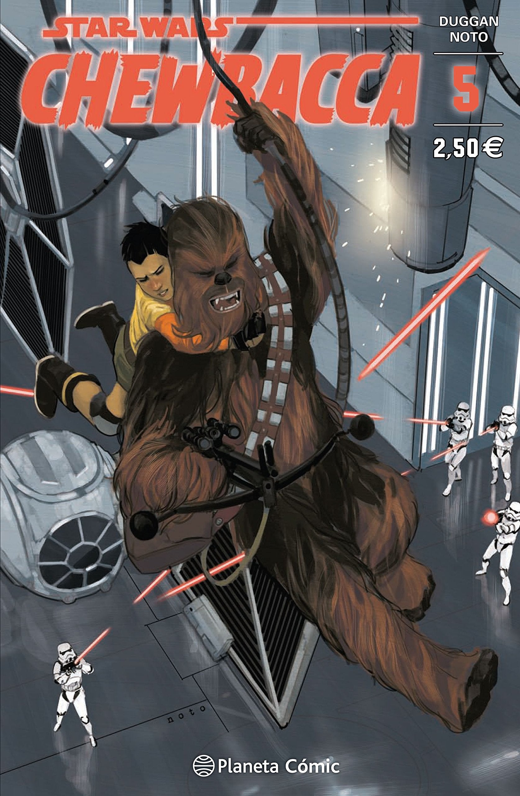 Star Wars Chewbacca nº 05/05 (Star Wars: Cómics Grapa Marvel, Band 5) Manga