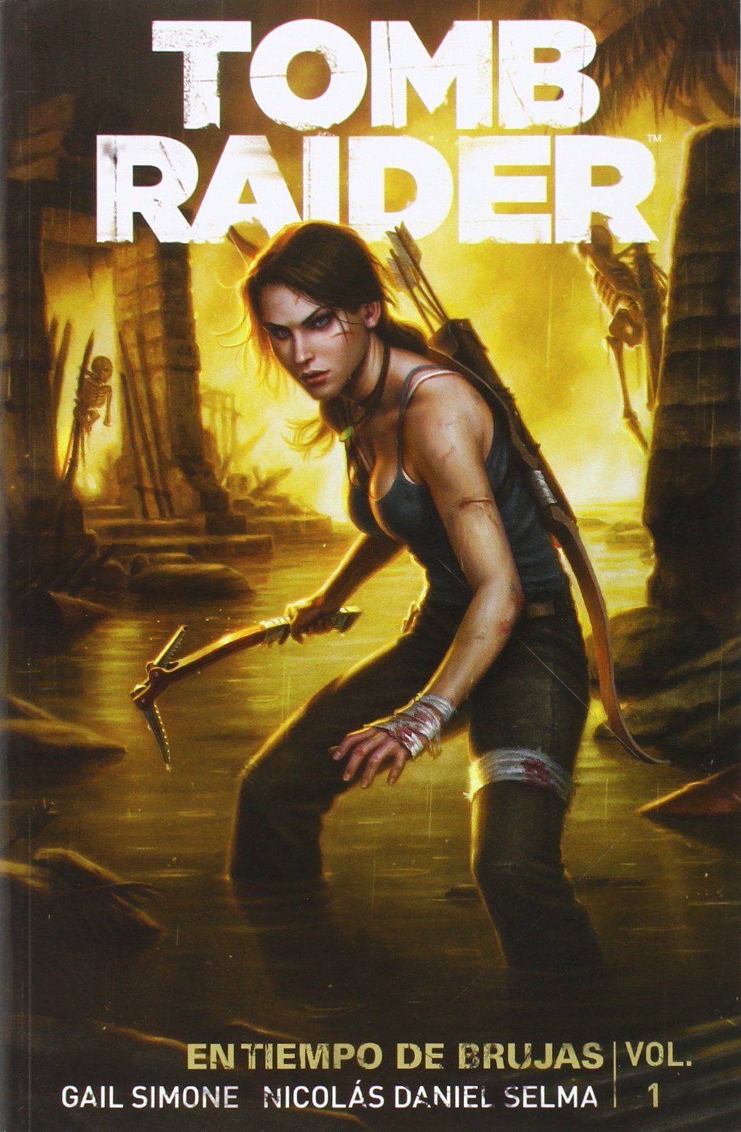 TOMB RAIDER 01: EN TIEMPO DE BRUJAS book