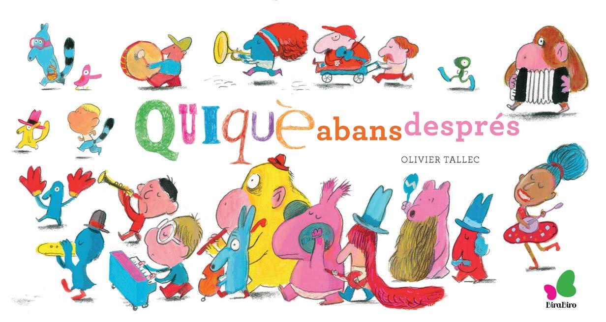 Qui, què, qui abans/després Children's books