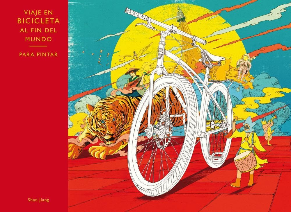 Viaje al fin del mundo en bicicleta. Para pintar Hobbies & Crafts