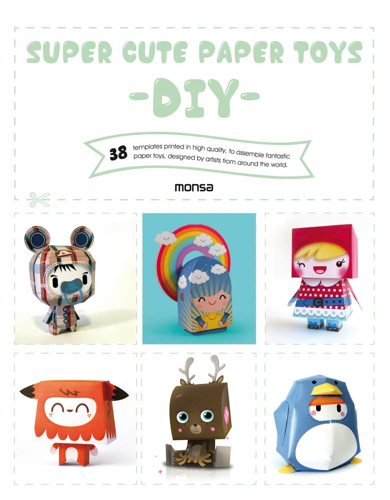 Super Cute Paper Toys - DIY Second-hand books on film, art and culture