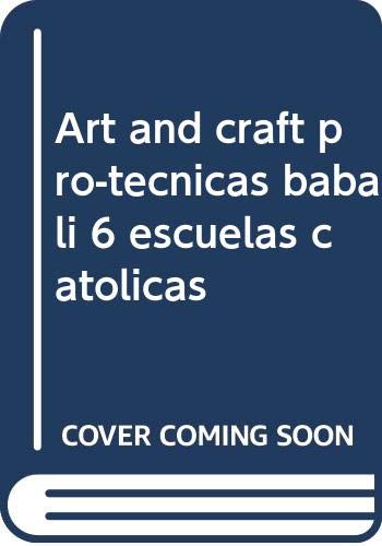 Art and craft pro-técnicas babali 6 escuelas católicas Books