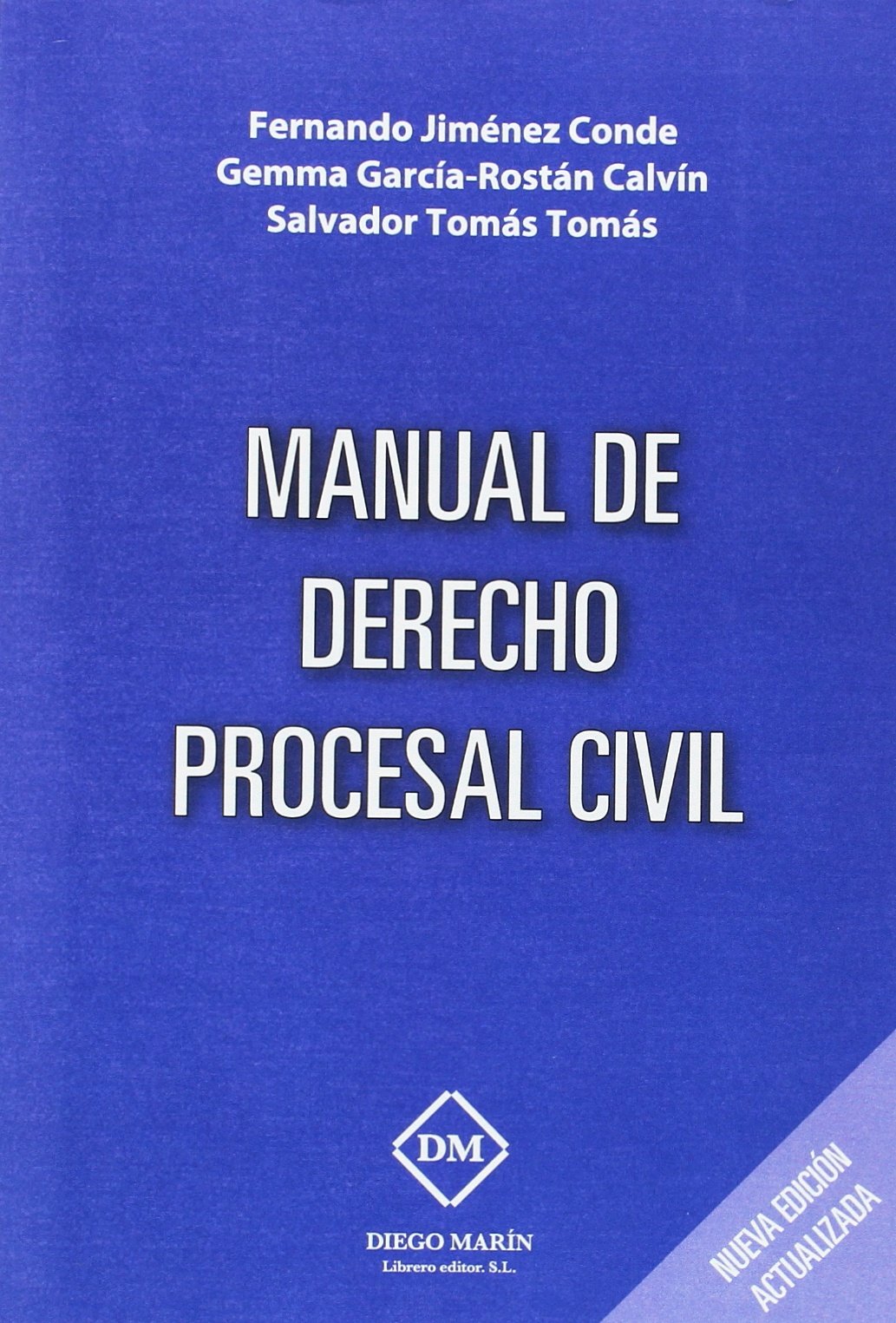 MANUAL DE DERECHO PROCESAL CIVIL Books