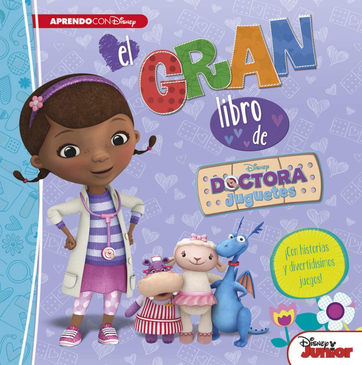 El gran libro de la Doctora Juguetes. ¡Con historias y divertidísimos juegos! (Aprendo con Disney) Social Sciences