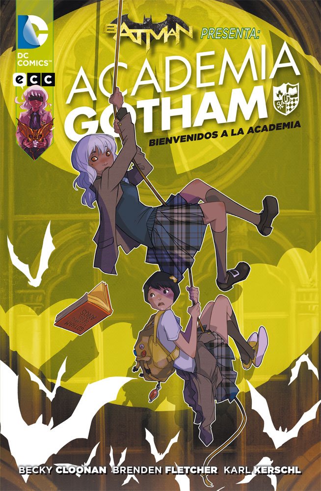 Batman presenta, Academia Gotham. Bienvenidos a la academia Manga
