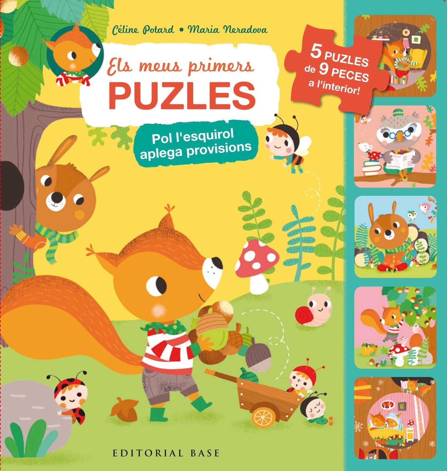 Els meus primers puzles. Pol l'esquirol aplega provisions book