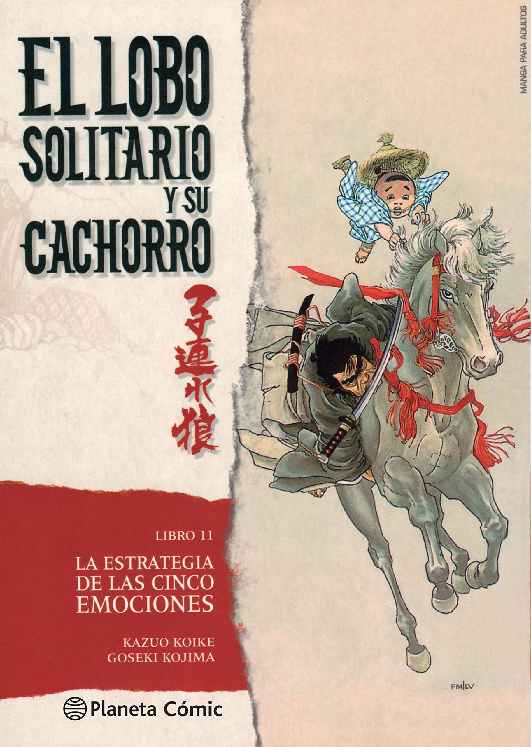 Lobo solitario y su cachorro 11, La estrategia de las cinco emociones (Manga Seinen, Band 11) Manga