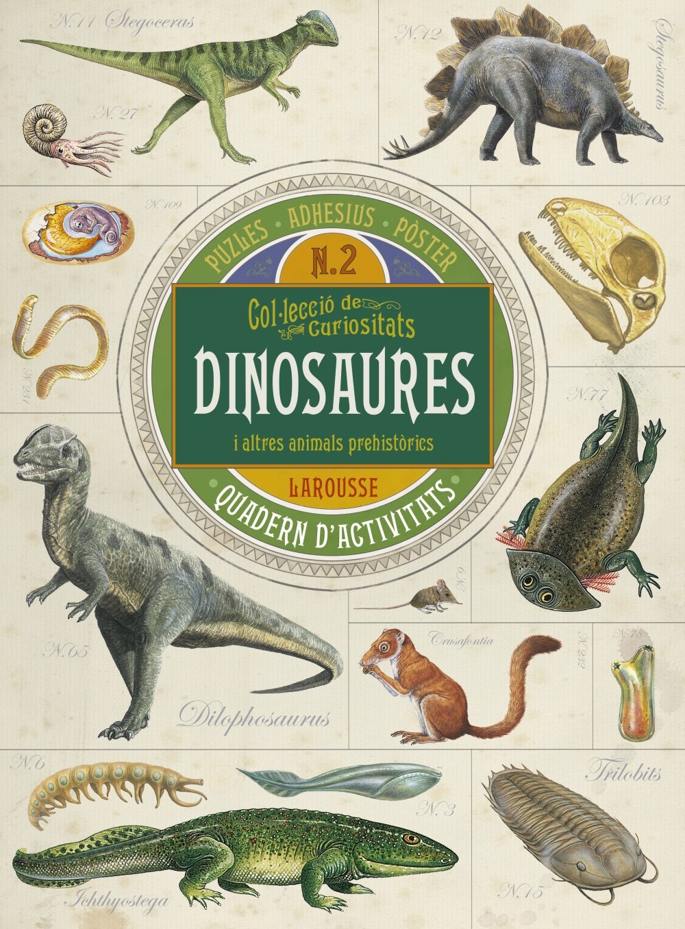 Col.lecció de curiositats. Dinosaures Social Sciences
