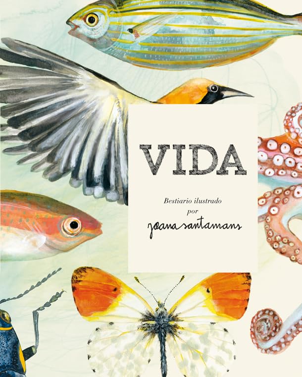 Vida. Bestiario ilustrado por Joana Santamans Manga