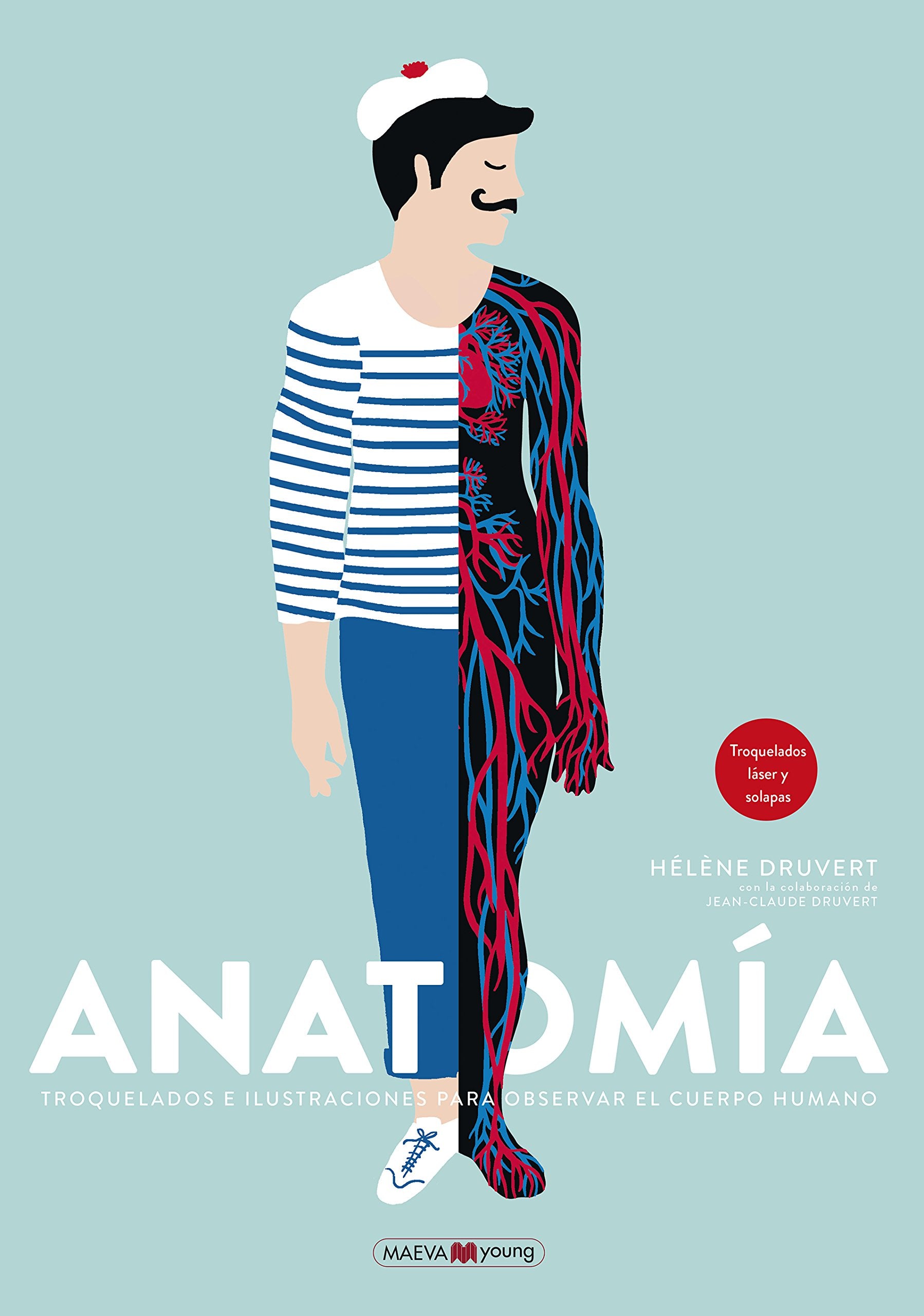 Anatomía. Troquelados e ilustraciones para observar el cuerpo humano (Libros para los que aman los libros) Social Sciences