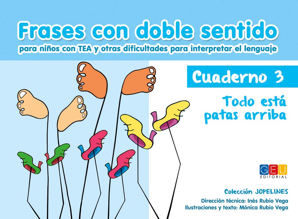 Frases con doble sentido. Cuaderno 3. Todo está patas arriba book