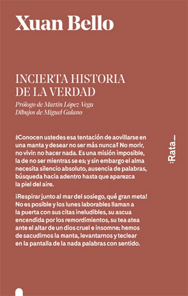 Incierta historia de la verdad Contemporary literature