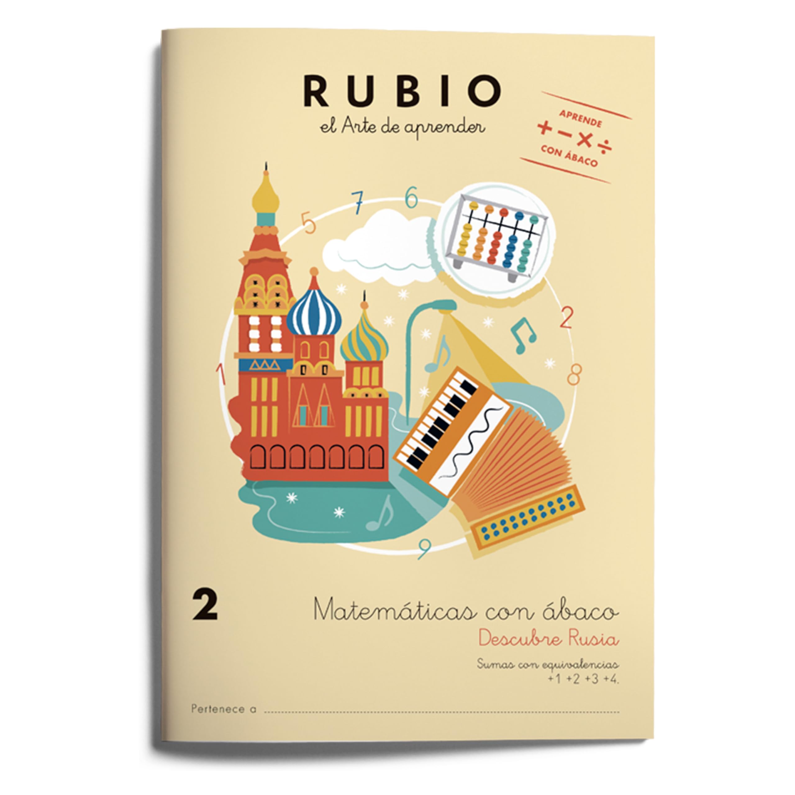 Matemáticas con ábaco 2. Descubre Rusia Professional & Reference Books