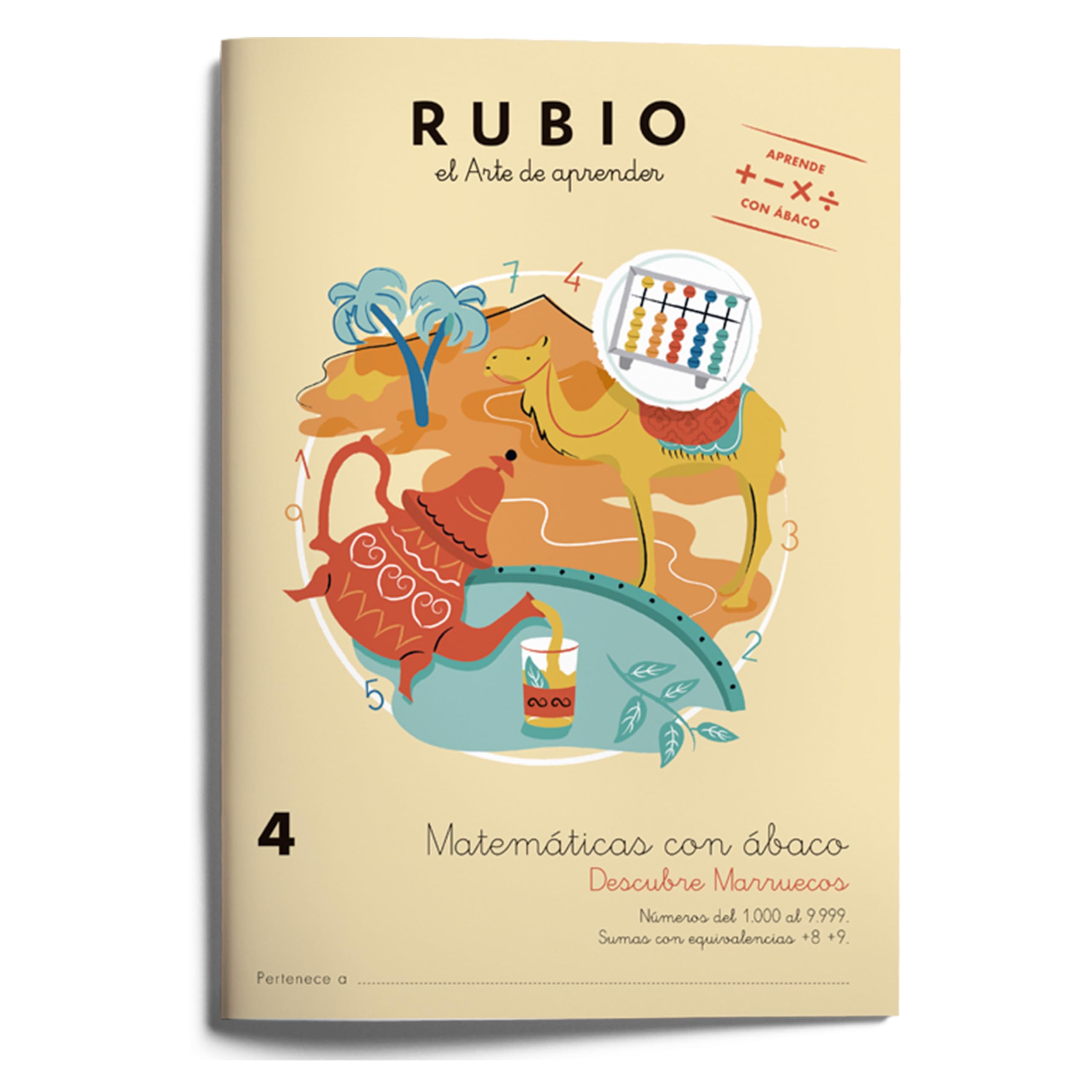 Matemáticas con ábaco 4. Descubre Marruecos Professional & Reference Books
