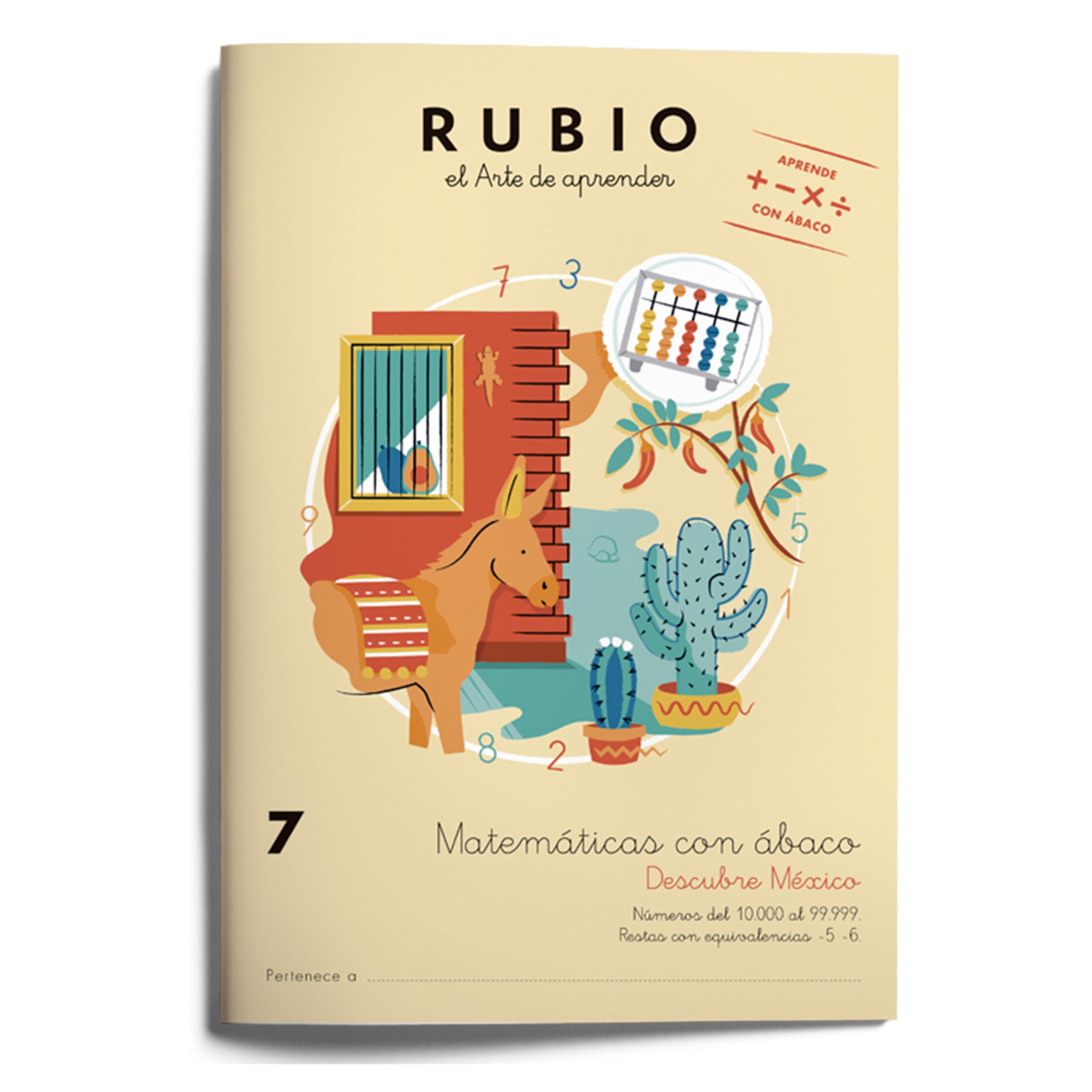 Matemáticas con ábaco 7. Descubre México Professional & Reference Books