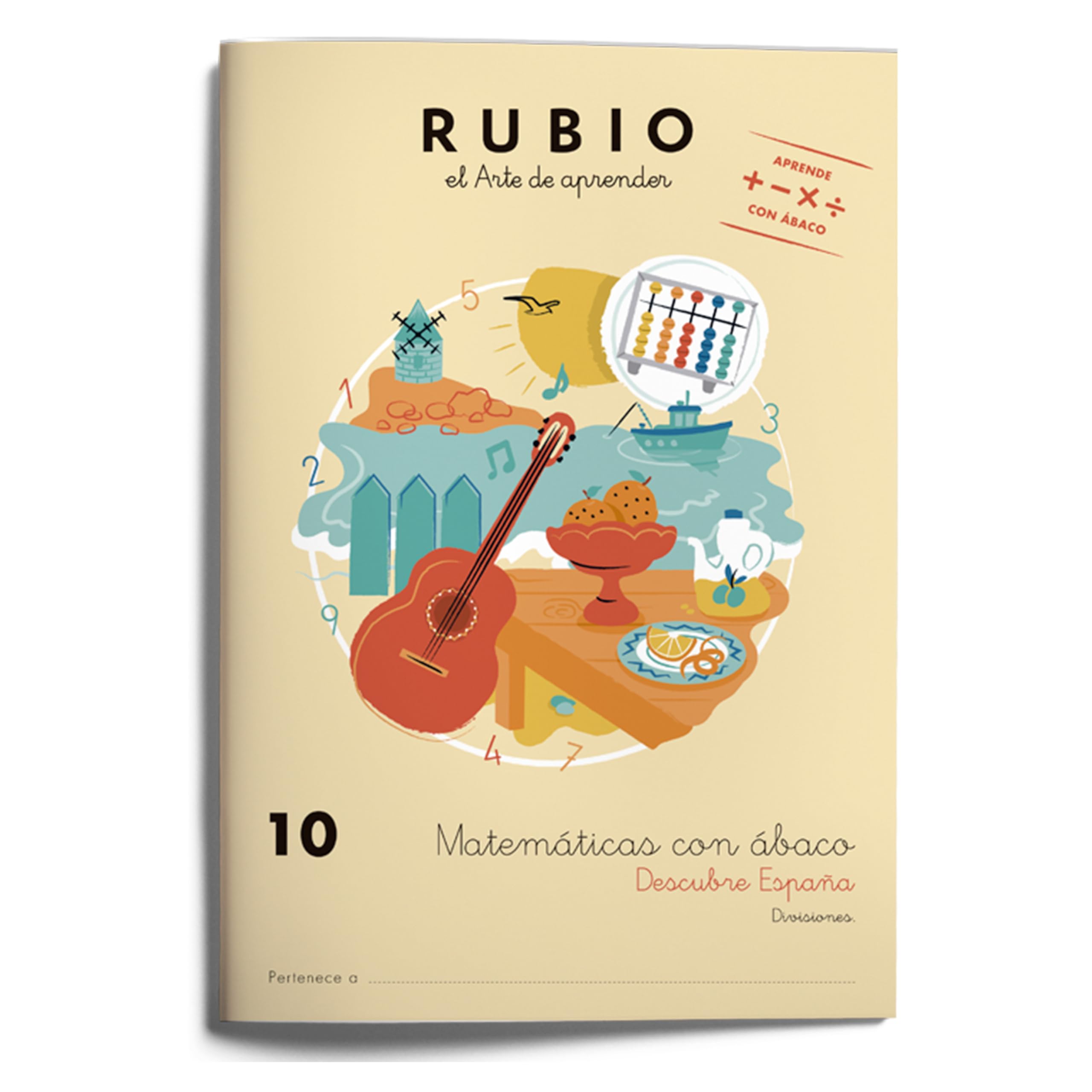 Matemáticas con ábaco 10. Descubre España Professional & Reference Books