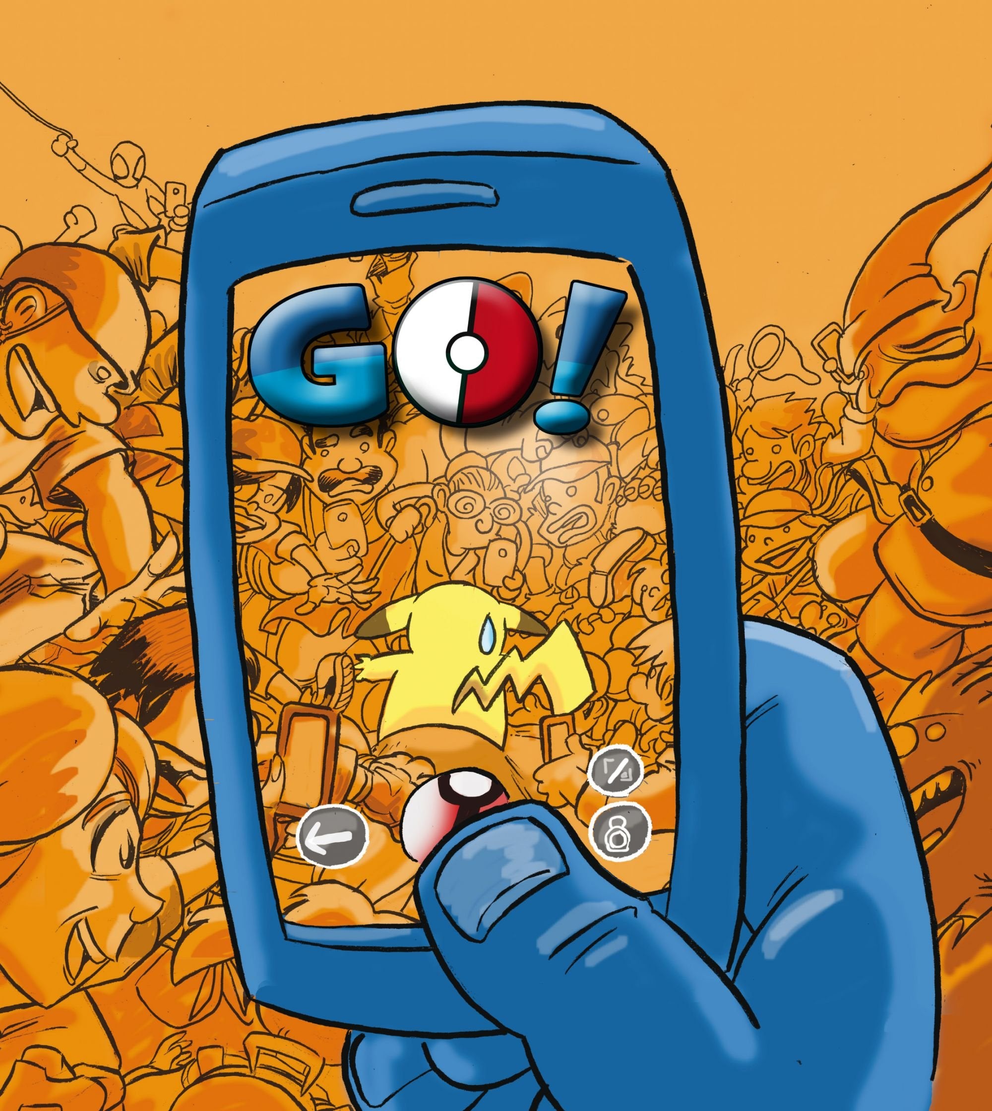 Go! ¡La parodia más descarada de Pokémon Go! (Biblioteca Planeta) Manga
