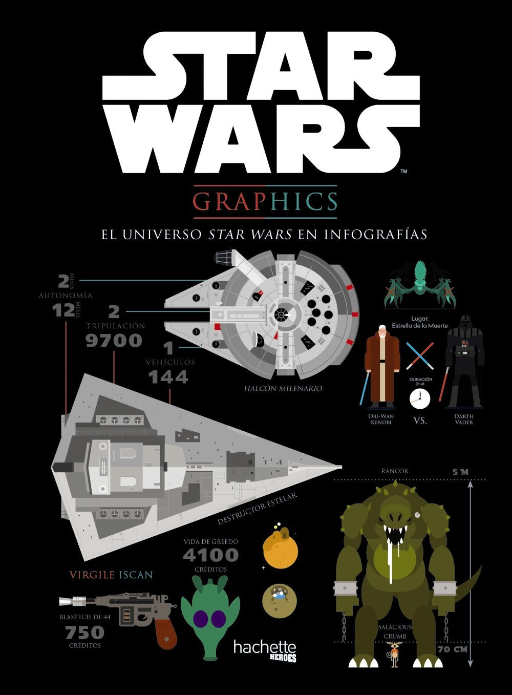 Star Wars Graphics. El universo Star Wars en infografías (Hachette HEROES - STAR WARS - Especializados) Social Sciences