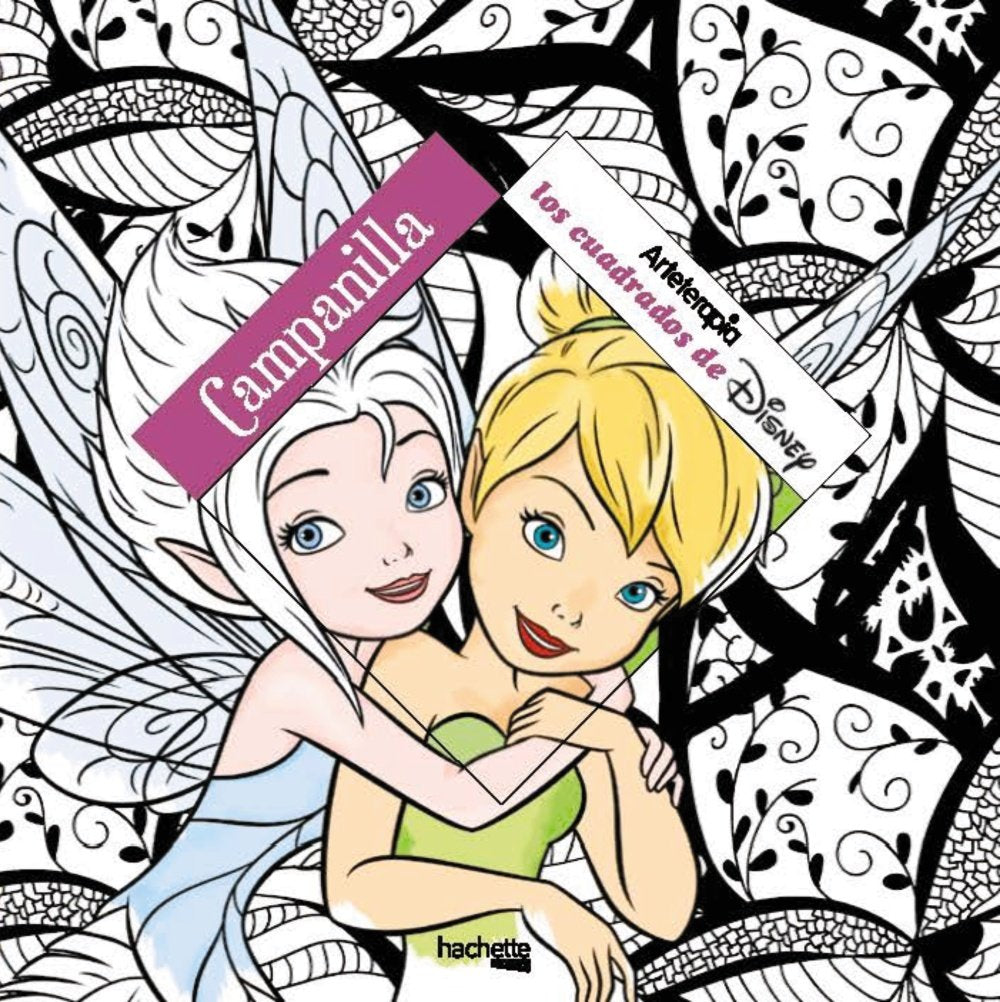 Arteterapia. Los cuadrados de Disney: Campanilla (Hachette HEROES - DISNEY - Arteterapia) Hobbies & Crafts