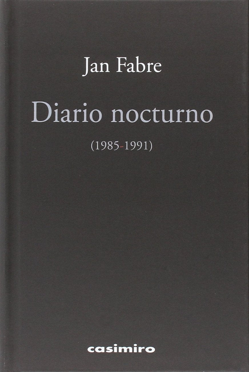 Diario nocturno (1985-1991) book