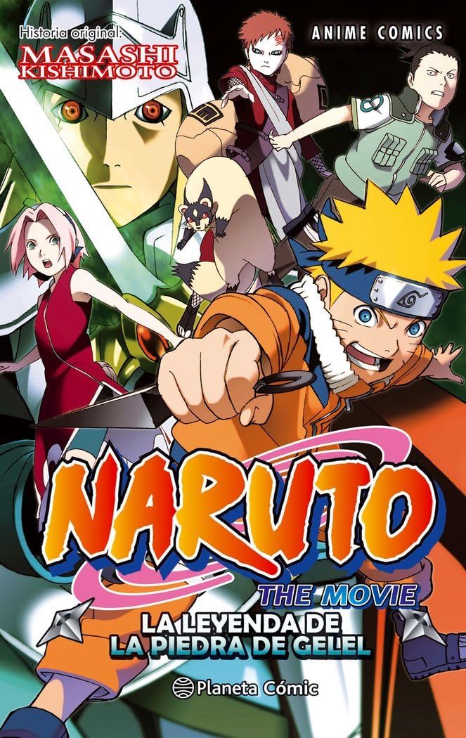 Naruto Anime Comic nº 03 La leyenda de la piedra de Gelel book