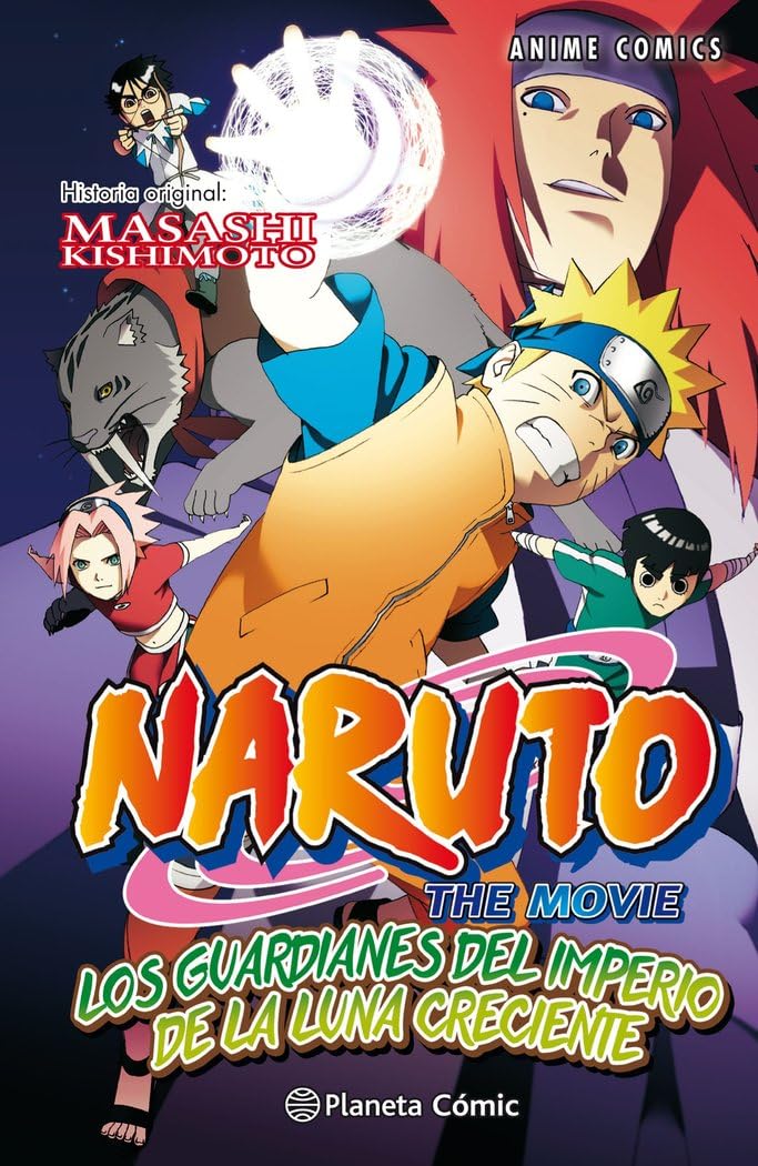 Naruto Anime Comic 4, Los guardianes del Imperio de la Luna Creciente (Manga Shonen, Band 4) Manga