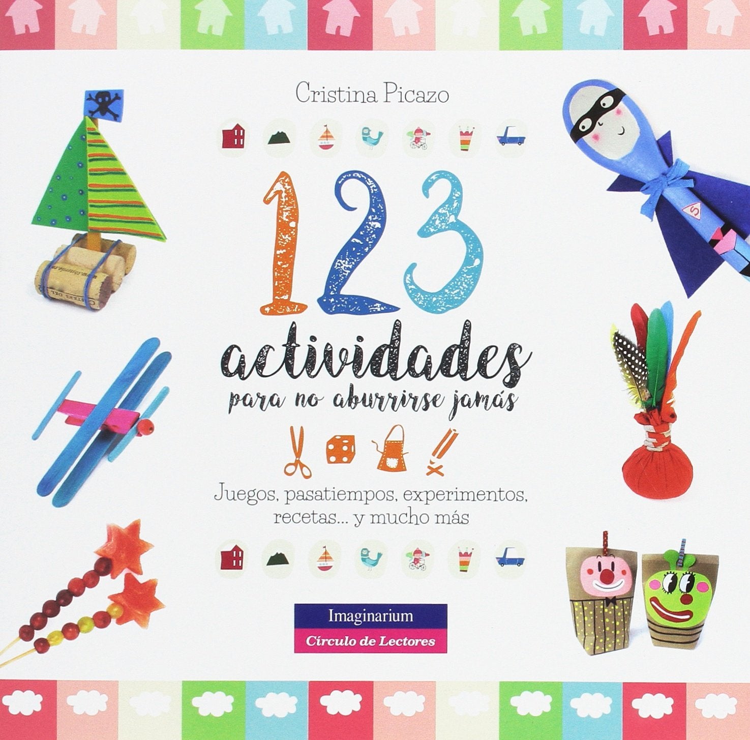 123 actividades para no aburrirse jamás book