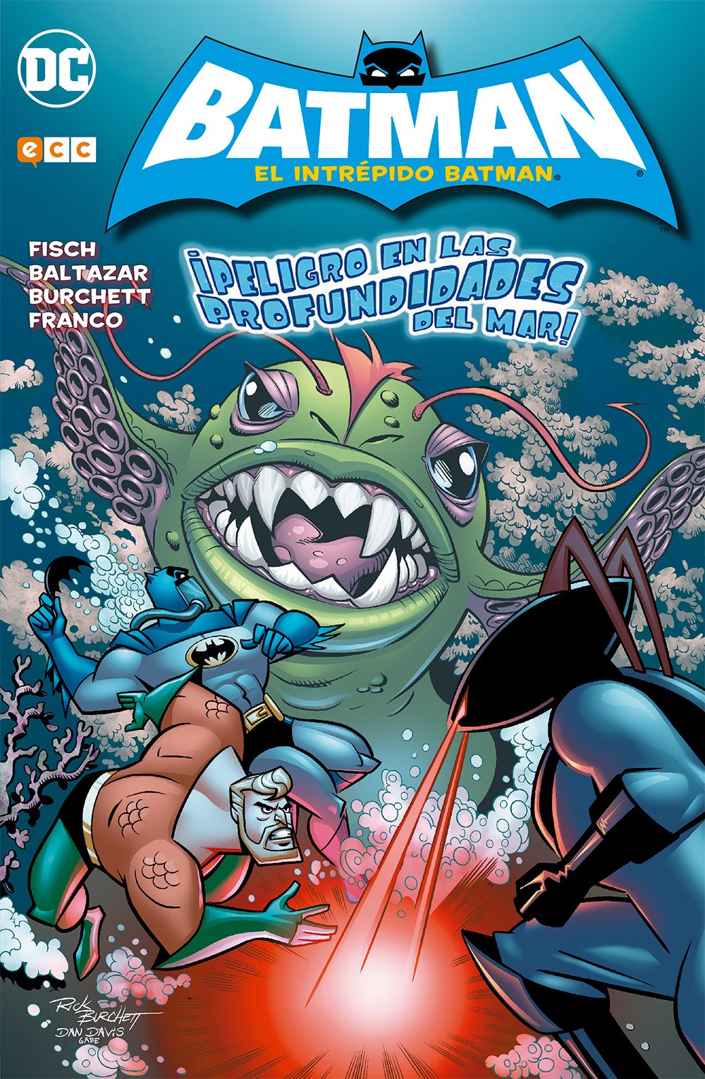 El Intrépido Batman: ¡Peligro en las profundidades del mar! Manga